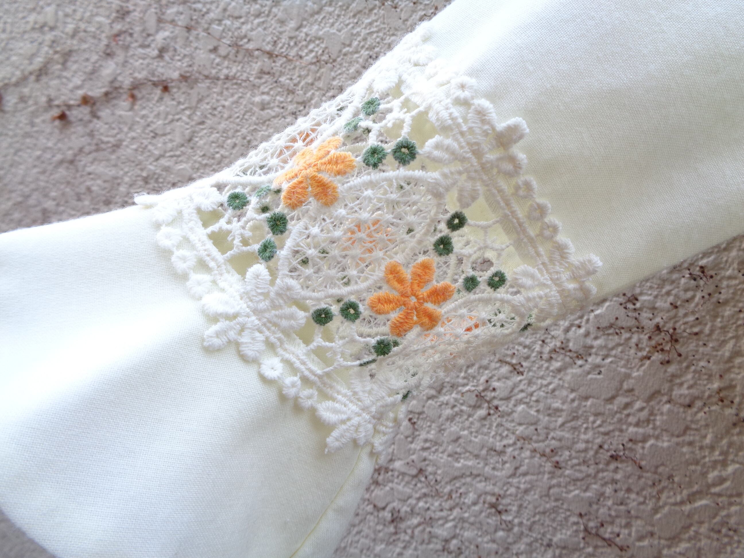 花刺繍 チロルブラウス 【公式通販】