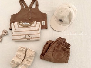 【valu bebe】ベルワッペンキャップ ベビーサイズ~50cm クリーム