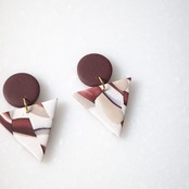 Matte : Bordeaux Triangle