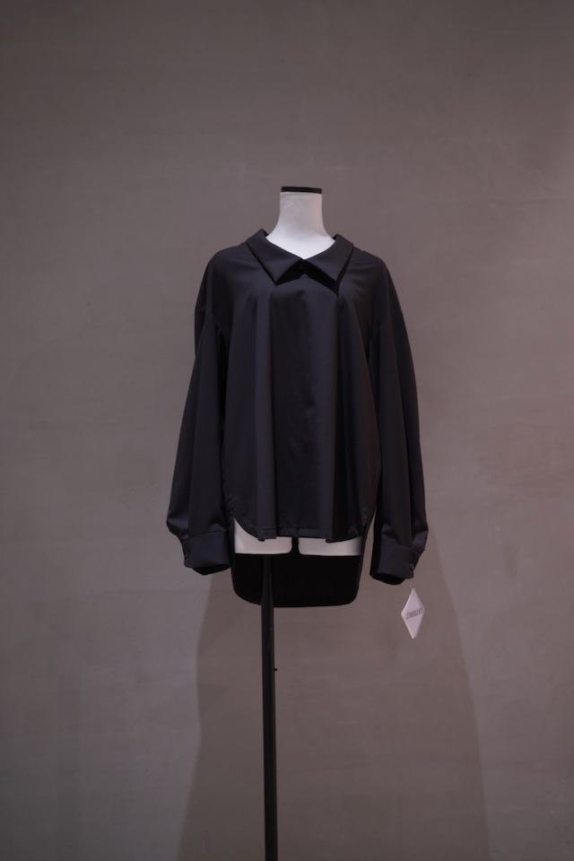 【下北沢リニューアルSALE】 ETHOSENS Drop shirt    チャコール