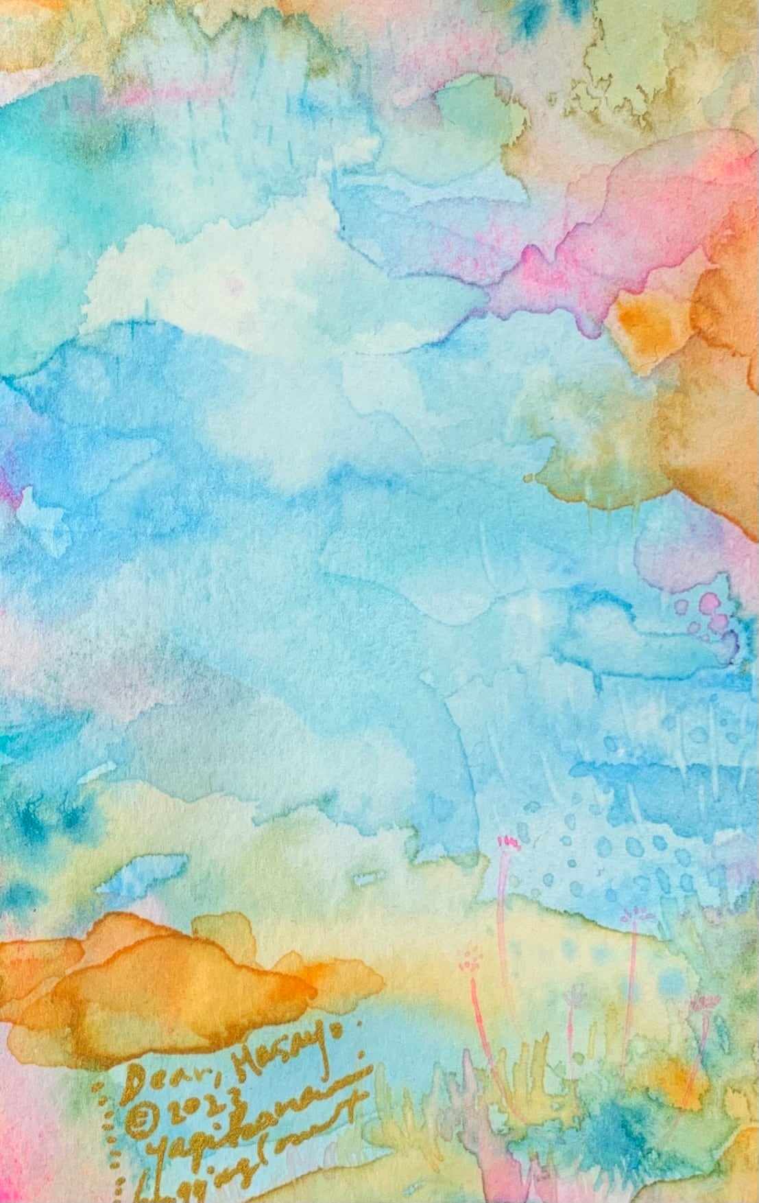 【水彩画】ポートレイト ポートレイト353｜ねおNeo