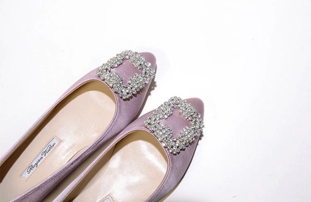 ◆一部即納◆silver & dark shining bijou flat shoes（シルバービジュー）（即納:1-4営業日/予約:1-2週間程でお届け）