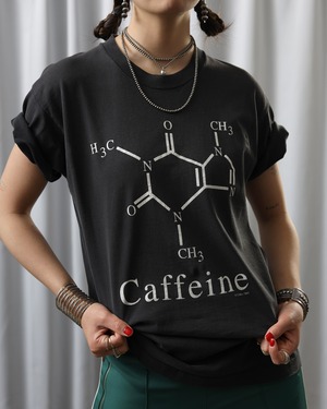 1990's Caffeine / Printed T-Shirt