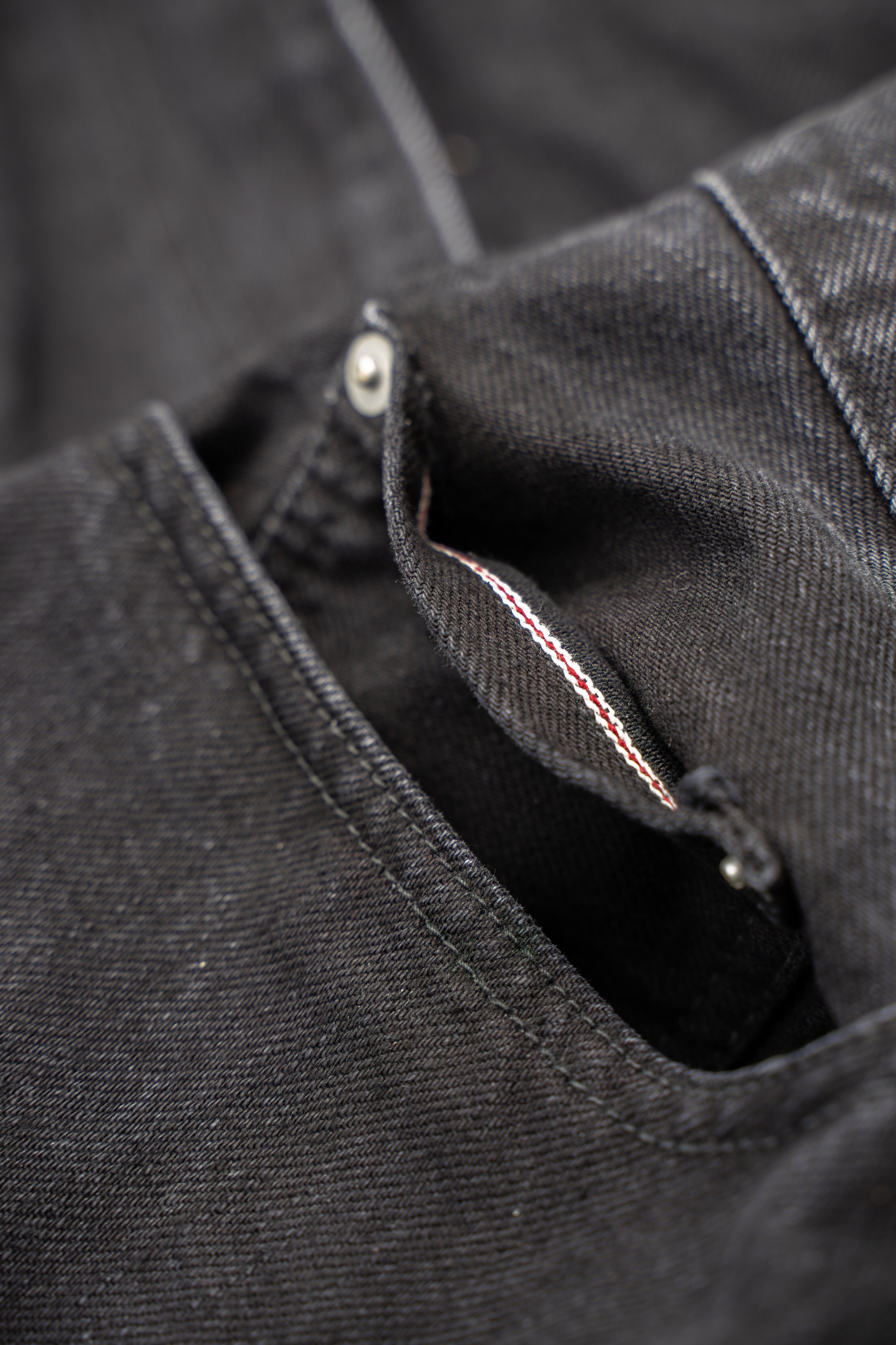 CALM】BLACK SELVEDGE DENIM | CALM