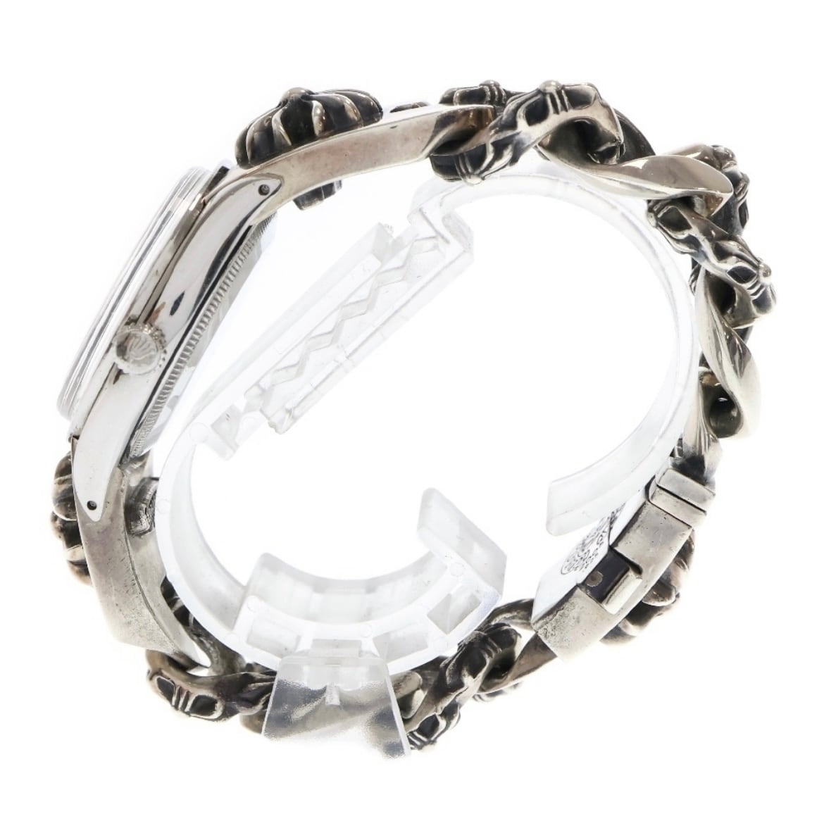 クロムハーツ クロムハーツダブルCHクロスペンダントラージ(ネックレス)|クロム