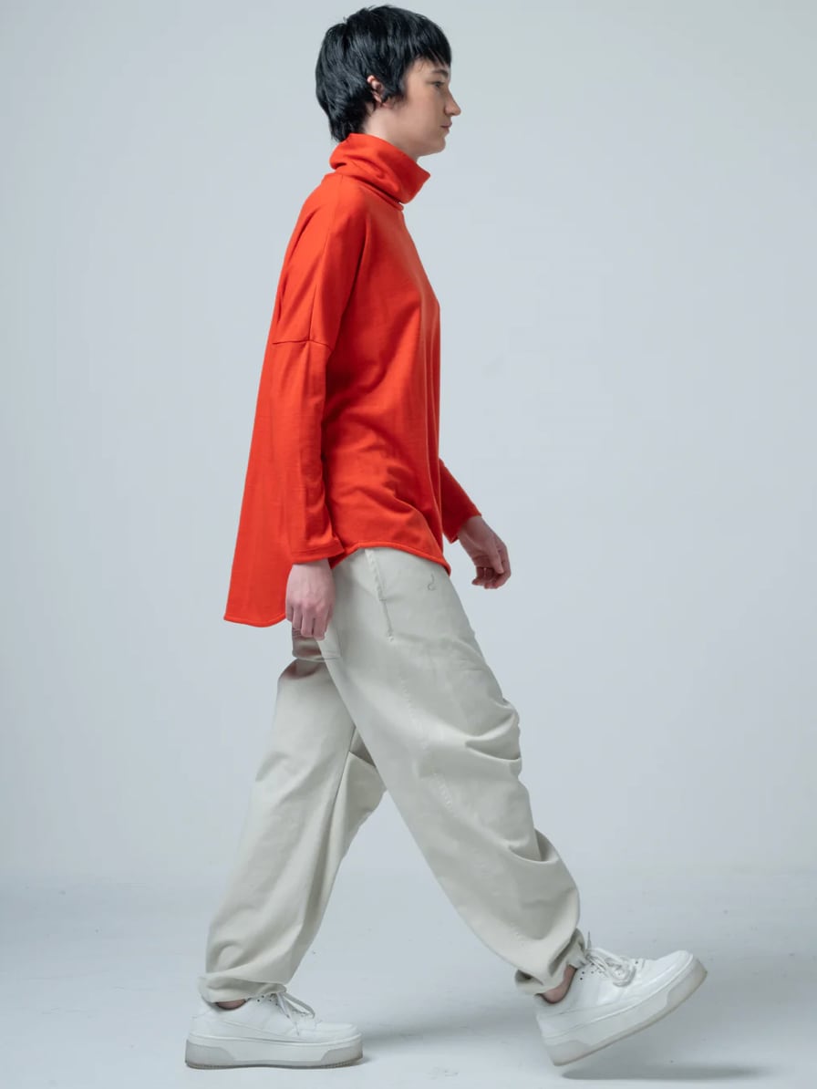 22AW】COGTHEBIGSMOKE コグザビッグスモーク / ANNA LOOSE HIGH - NECK