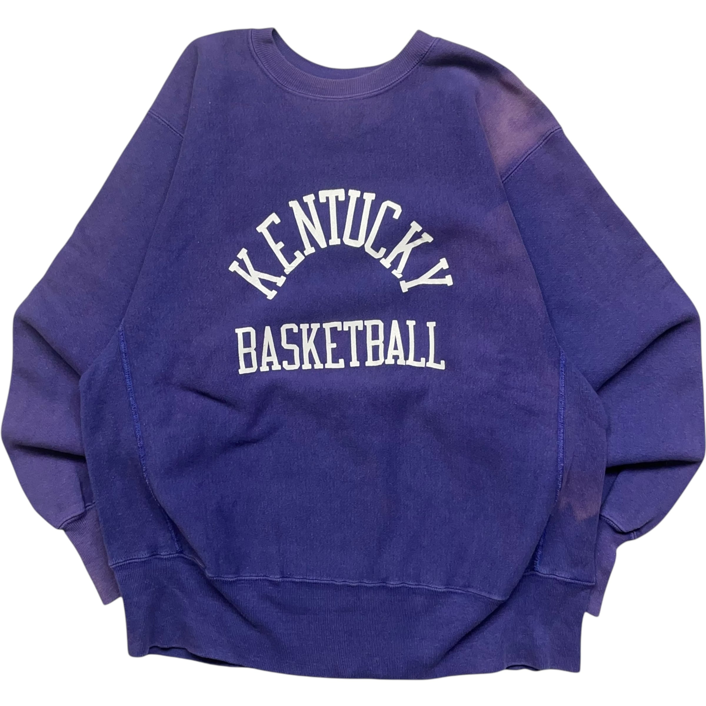 《XL》 champion チャンピオン reverse weaveリバースウィーブ スウェット ケンタッキー大学 パープル 単色タグ USA製 70年代 vintage no.5899