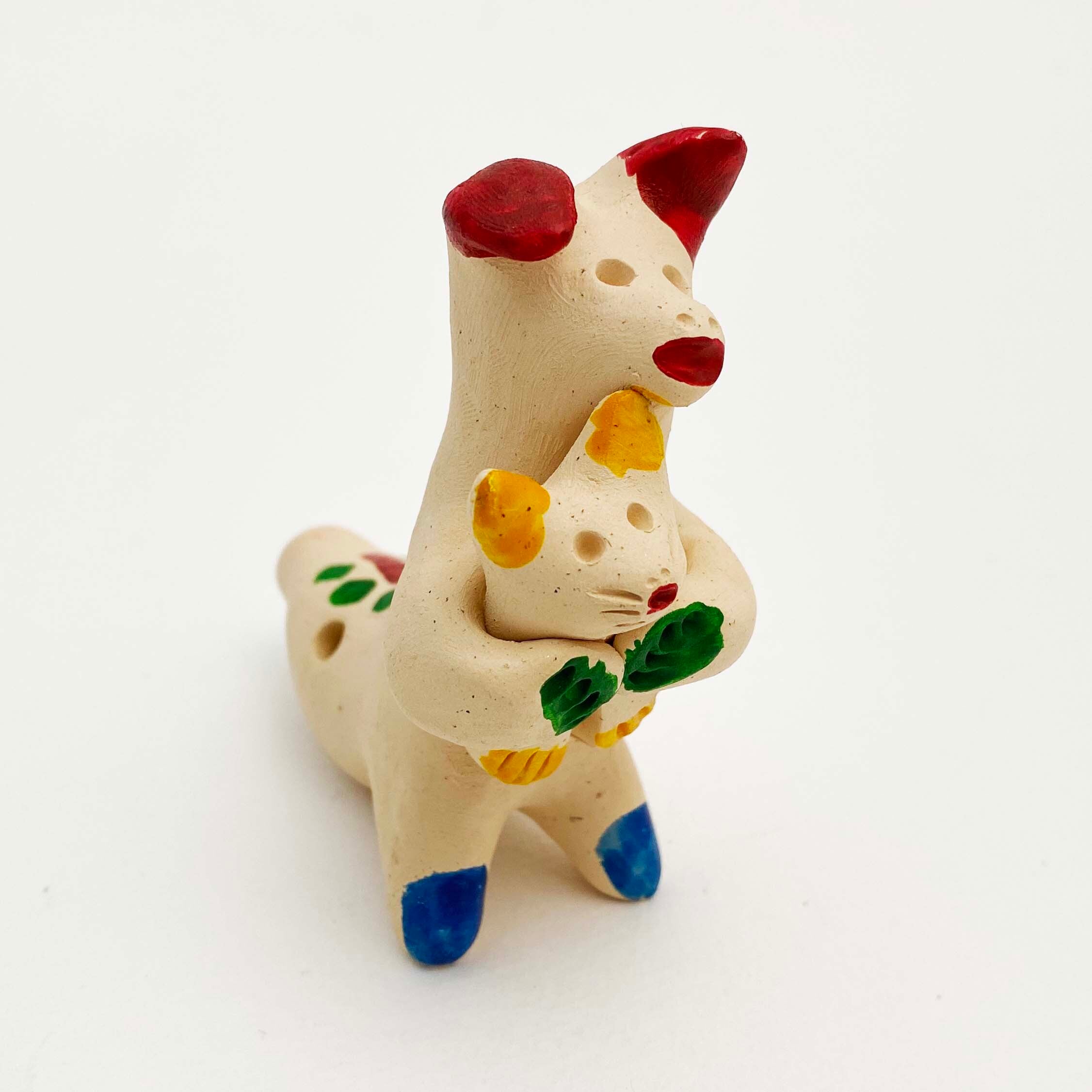 フルドネヴォ土人形 / たれ耳の犬