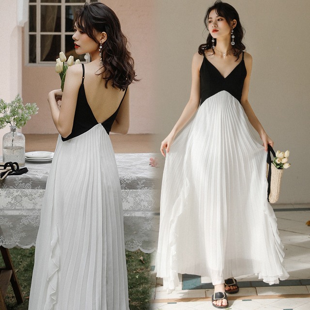 ワンピース ドレス サンドレス 不規則 かわいい インスタ映え ロマンチック YH2-QJ8250