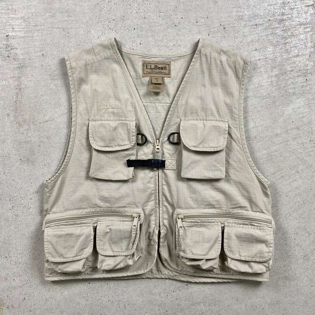 L.L.Bean エルエルビーン フィッシングベスト レディースM相当 メンズS