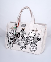 【直営限定ITEM】TYPE-B マルチワッペンターンロックハンドバッグ CQ-48507H