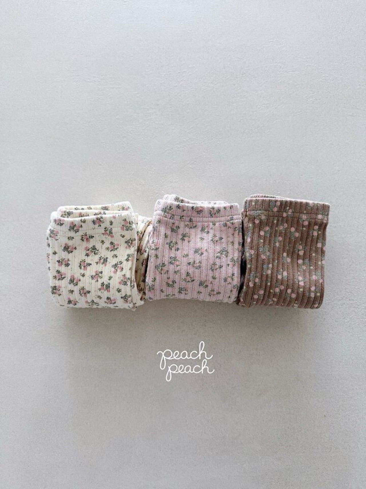 韓国子供服 / 26Autumn / 〖取寄〗peach peach / ブーケレギンス / 女子服 / キッズ服 *XS~XL*