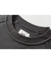ドロップショルダーパッチポケット長袖Tシャツ S0670
