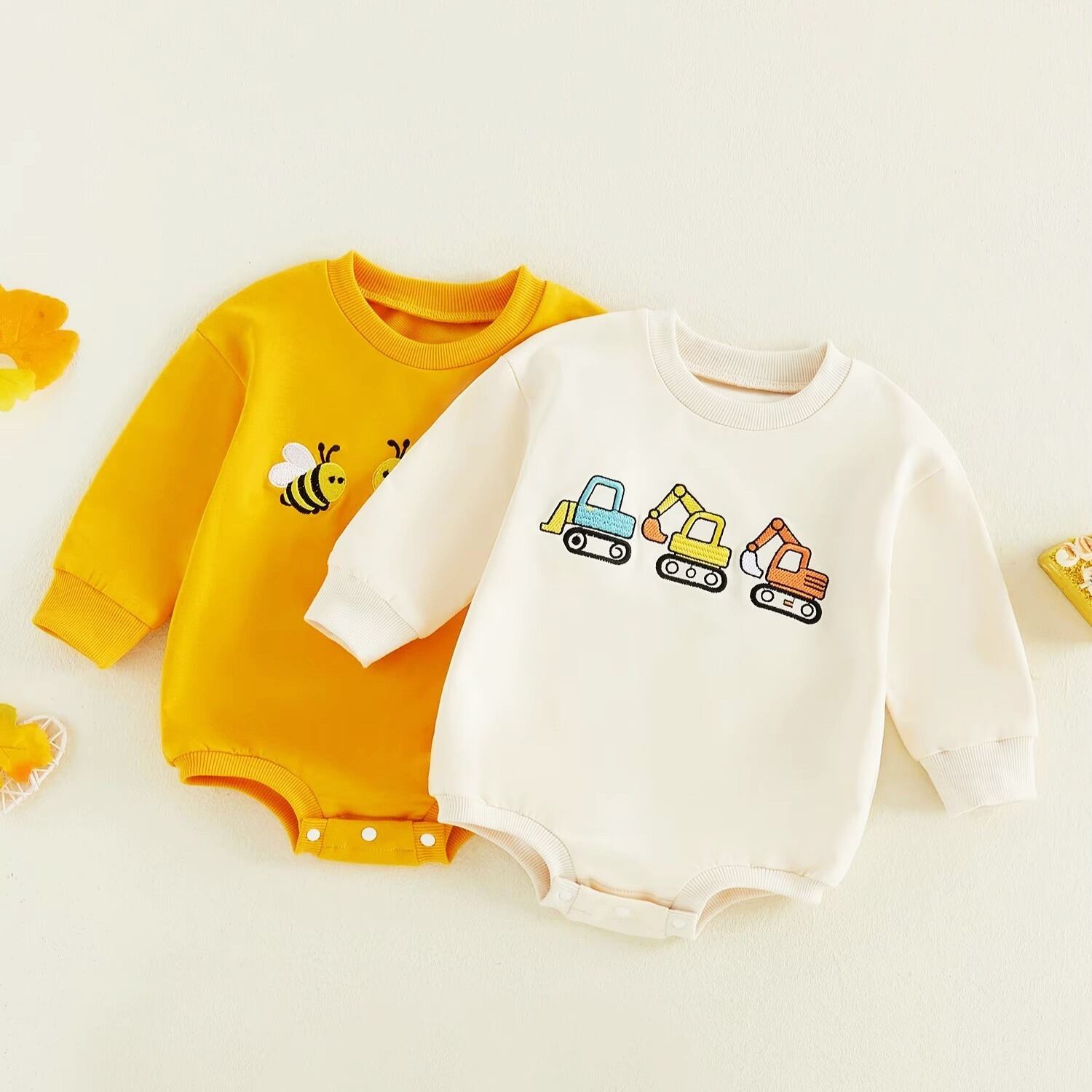 Baby Rompers/ベビーロンパース ミツバチ トラック 車 女の子 男の子 