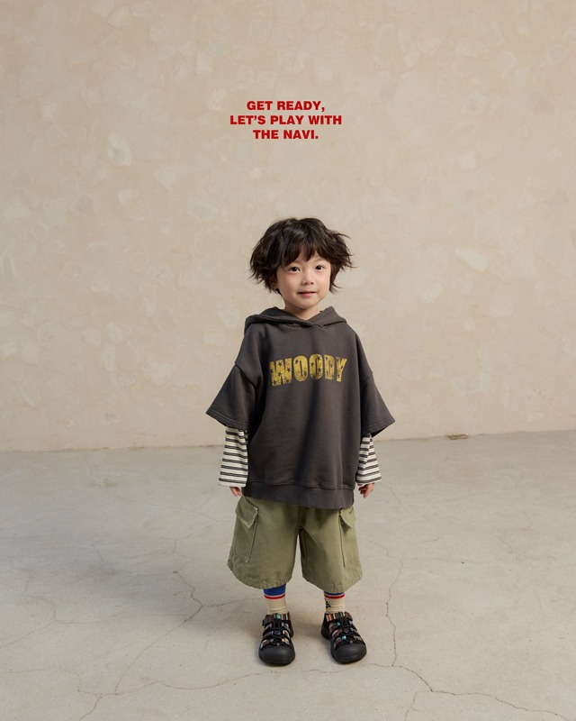 《送料無料》予約:ウッディフーディ半袖【navi】