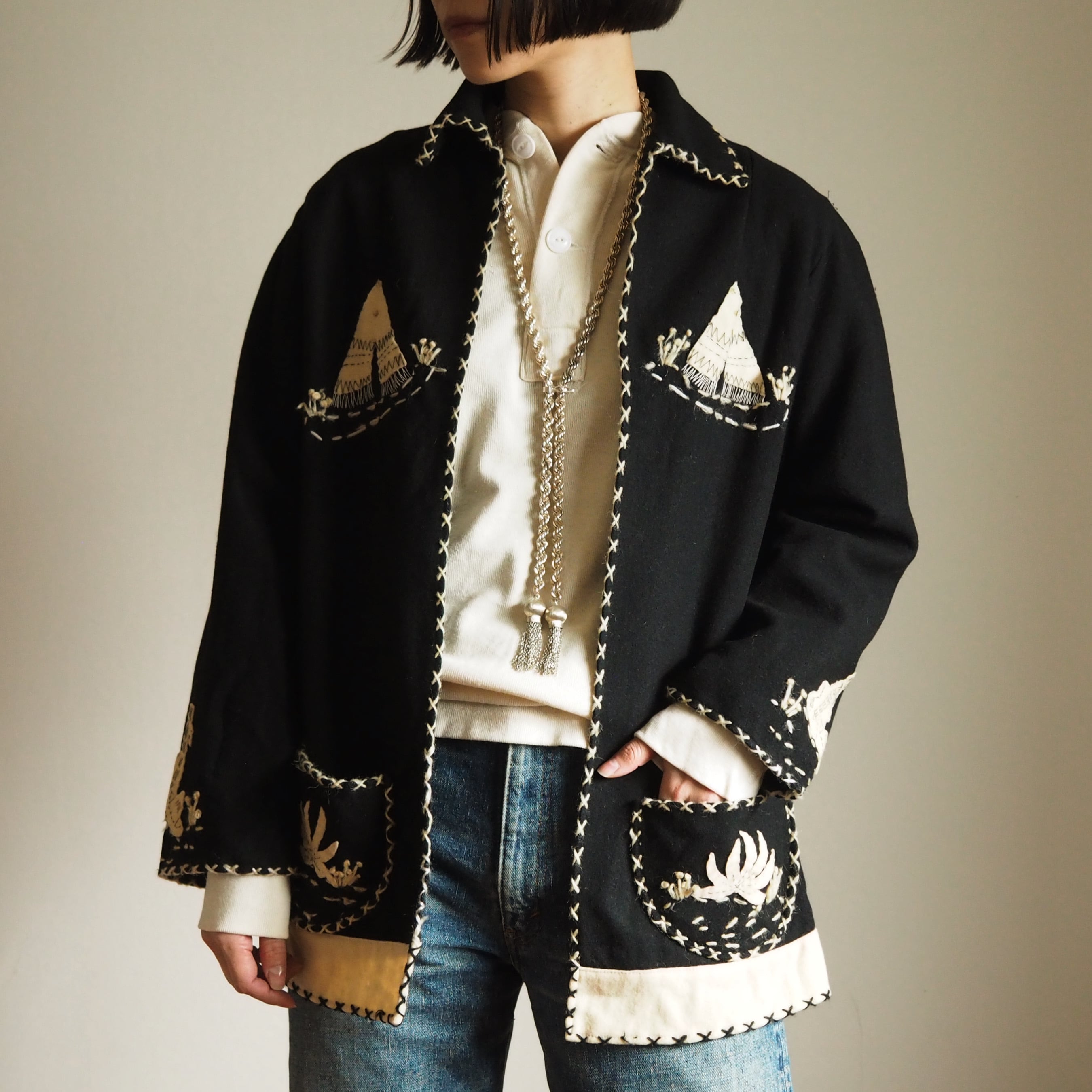 40〜50s Mexican Souvenir Jacket | nanika