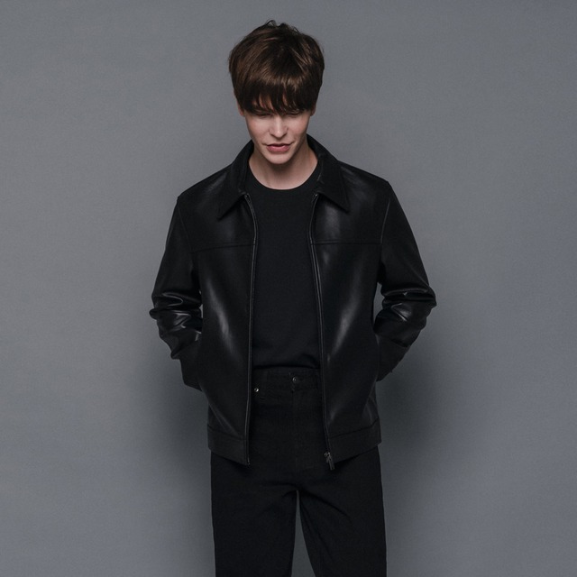 イタリア産ヘビーナッパ シングルライダース メンズ