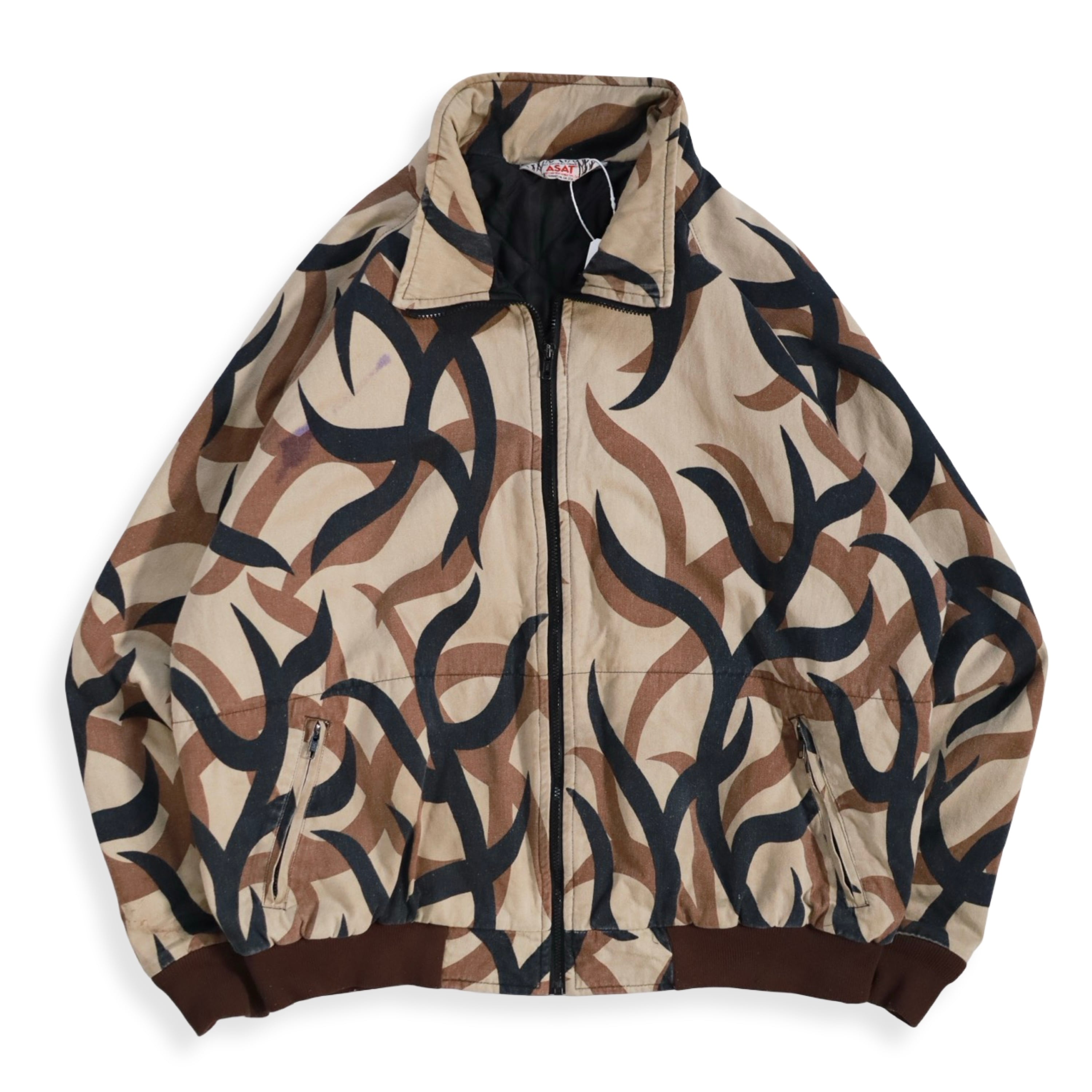 ASAT Tribal Camo Zip Up Cotton Jacket