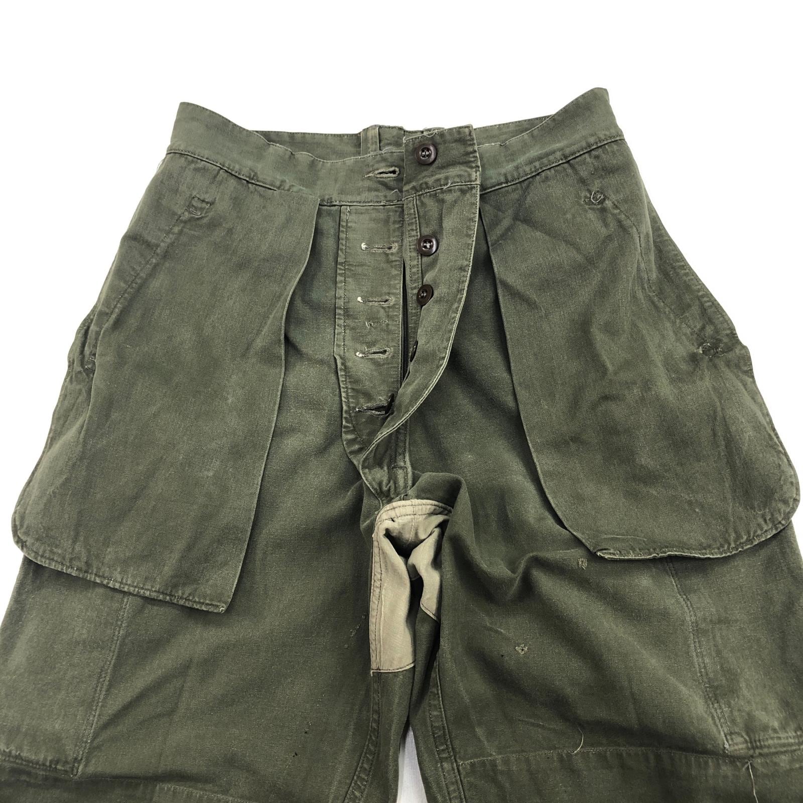 FRENCH ARMY フランス軍 60年代 M-47 カーゴパンツ 後期型 むきだし 1