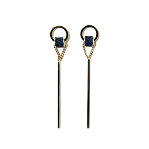 BROOK Earring / INDIGO