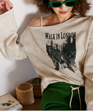 フォトプリント◆ワンショルダーTシャツ【t-11230】