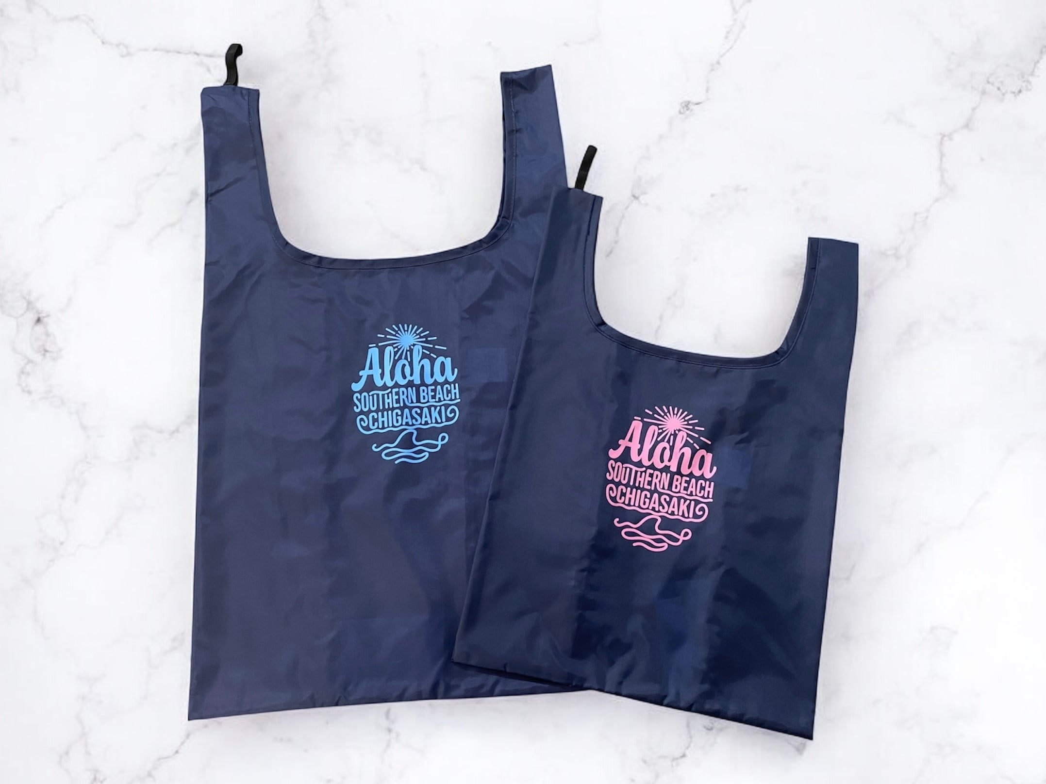 エコバッグ（大/ブルー） | 茅ヶ崎市観光協会