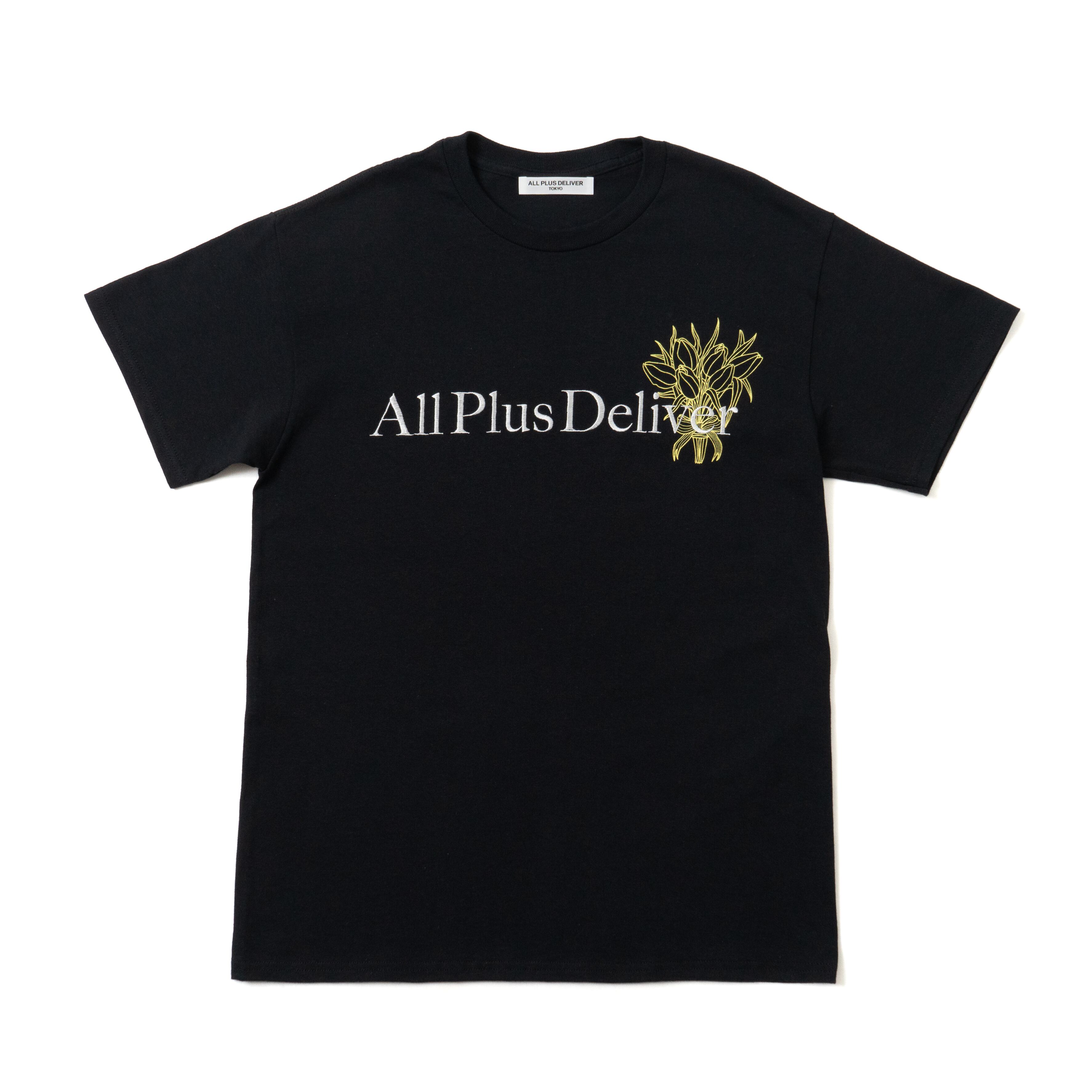 ALPSDR MIX TULIP SS TEE / BLACK
