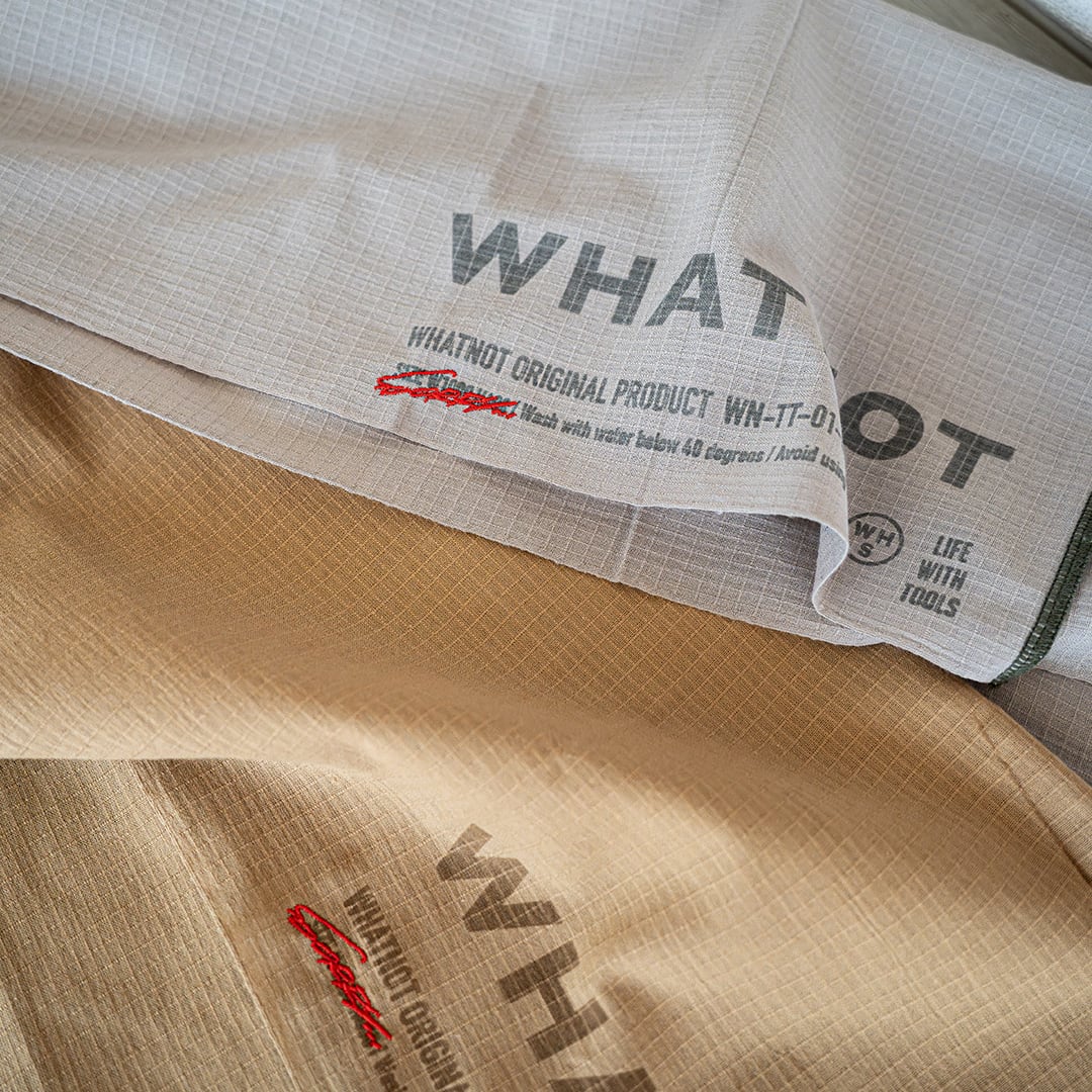 WHATNOT×CHAORAS／ナイステヌグイソーリー｜NICETENUGUI SORRY