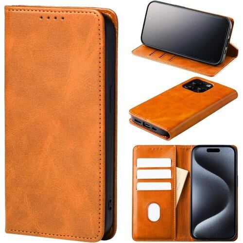 iPhone 15 Pro ケース 手帳型 シンプルかつ軽量のPUスムースレザー採用 iPhone15 pro ケース 手帳型 対応機種: iPhone 15 pro ケース スマホケース 携帯ケース iphoneケース スタンド機能 収納ポケット 保護 手帳型 スマホカバー アイフォンケース 軽量 耐衝撃 OTHERSiDE tapu001-387 ブラウン 2243