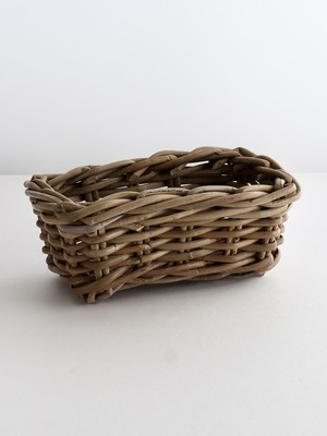【訳ありセール】 ラタン バスケット レクト / 【SALE Substandard】 Rattan Basket Rectangular
