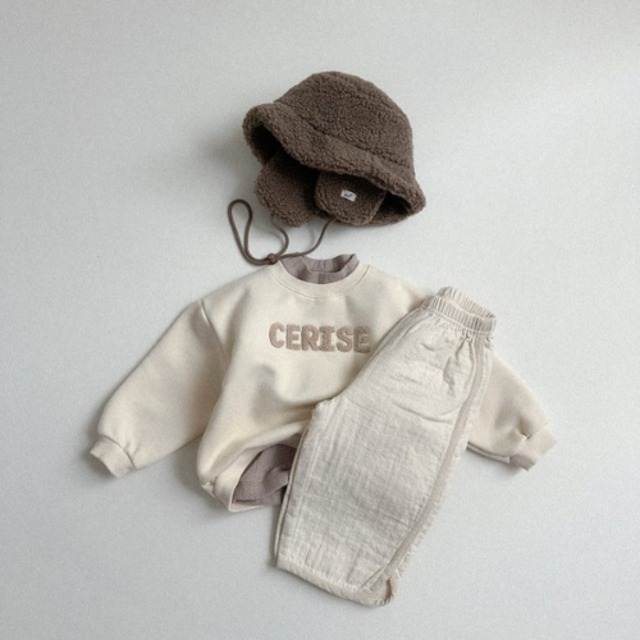 《予約》atomeme ¨ peach rib pants