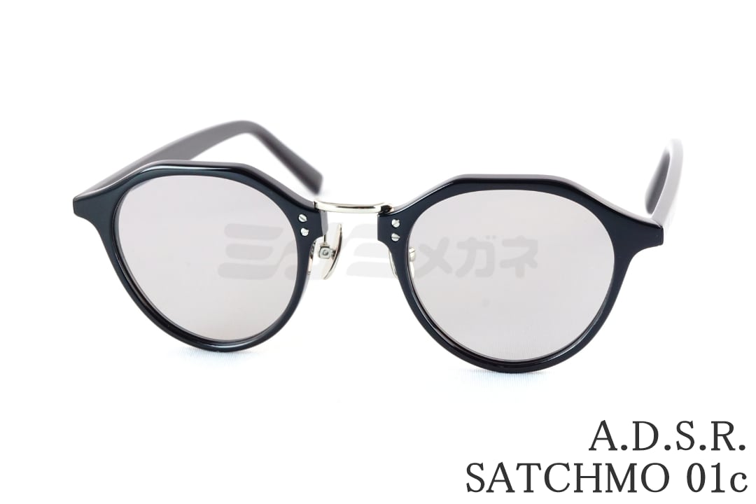 阿部亮平さん着用】A.D.S.R. サングラス SATCHMO 01c 47サイズ