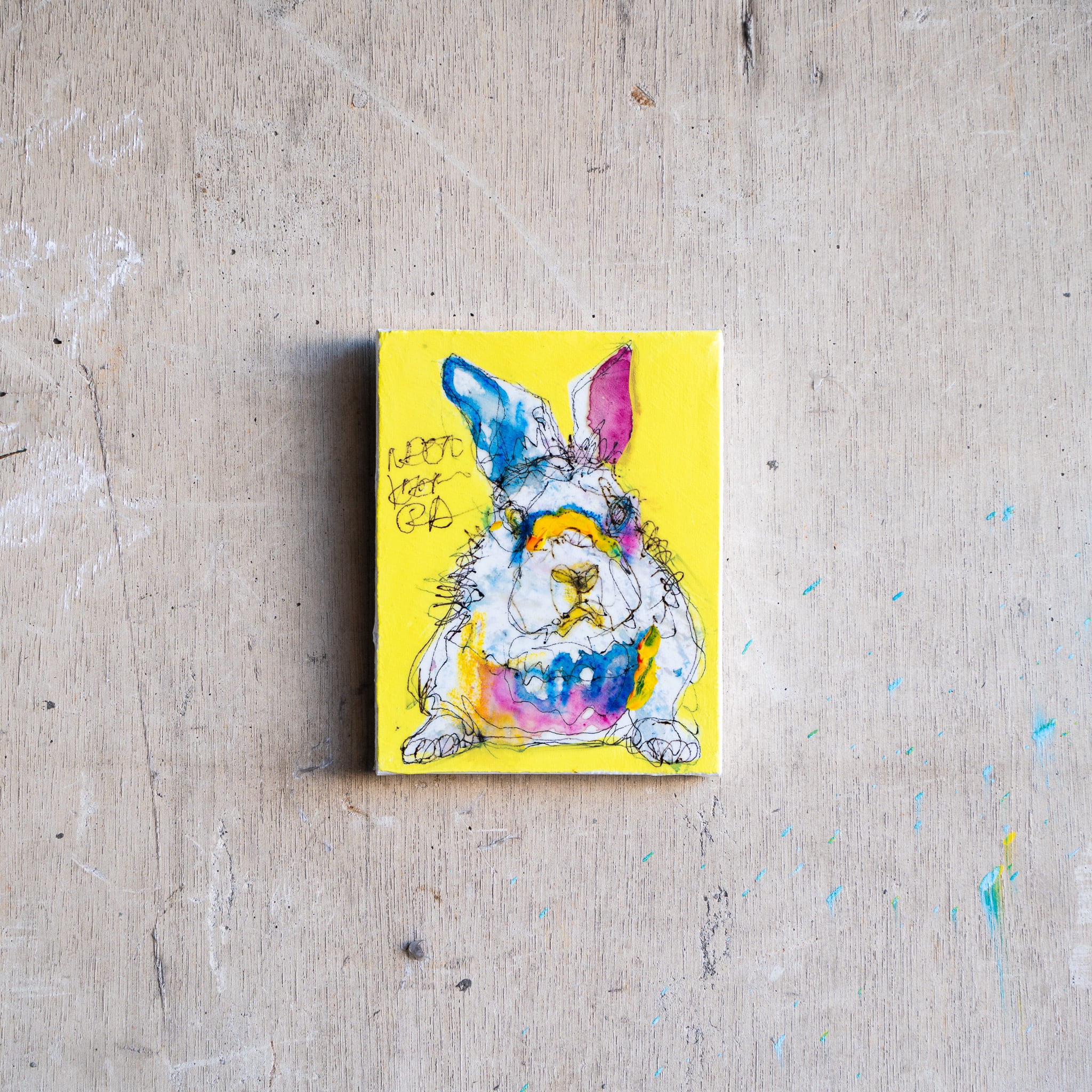 北村直登 原画 25512 自由に生きる虎にも見える | NAOTO KITAMURA