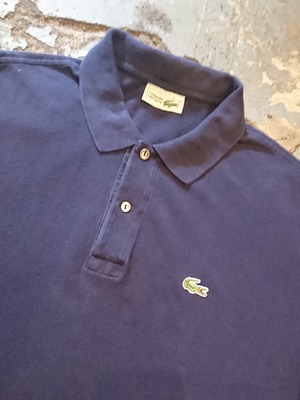 MADE IN FRANCE LACOSTE" POLO SHIRT Navy Color ④ | BOW & ARROW WEB STORE
