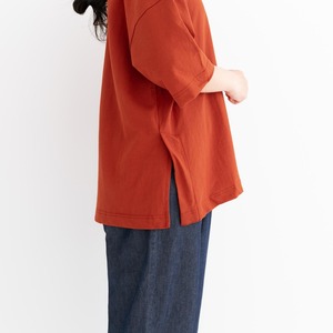 プリット prit 30/1DEPENDインレー 5分袖スリットプルオーバー(P92312)全5色【レターパックプラス可】