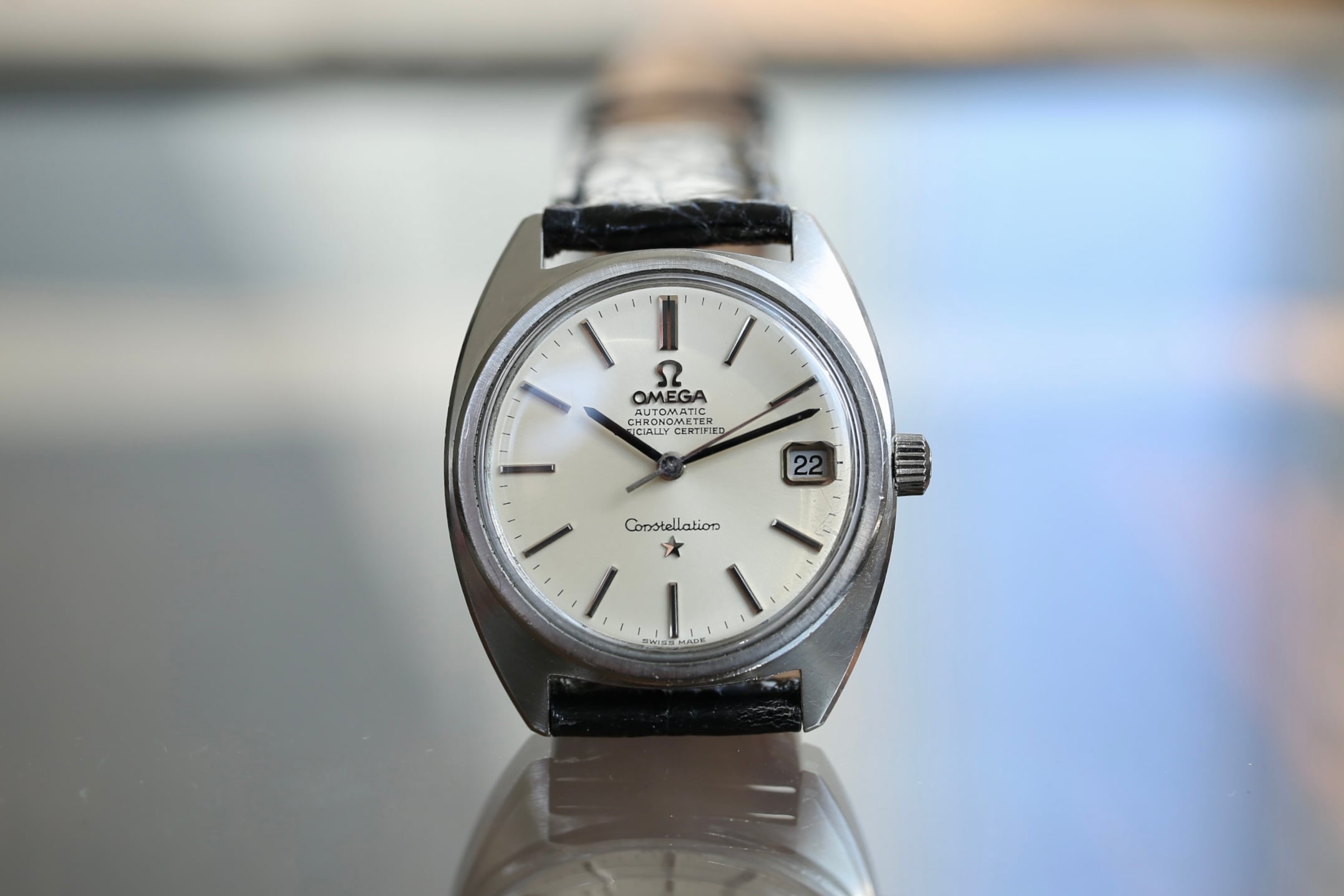 OMEGA】 1968年製 コンステレーション Cライン フラットベゼル 前期型