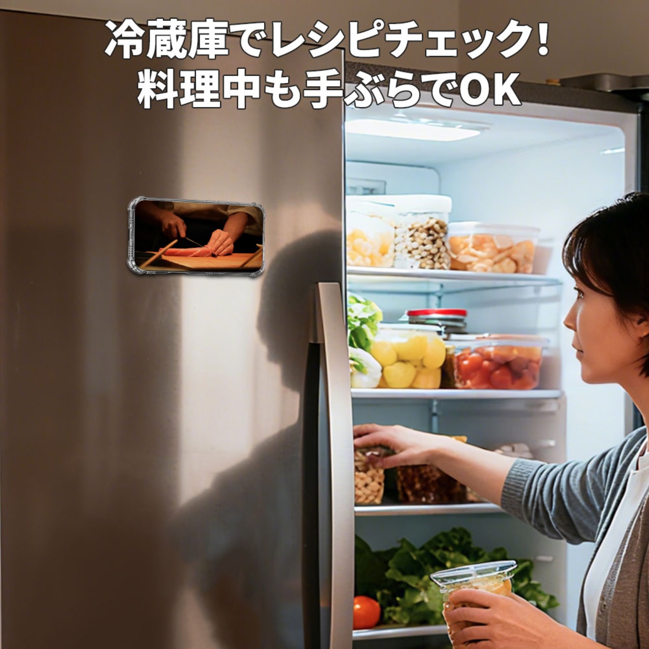 Hy+ MagSafe リング パンダデザイン 両面マグネット スマホリング 360°回転 スタンド iPhone & Android Pixel 対応 パンダ