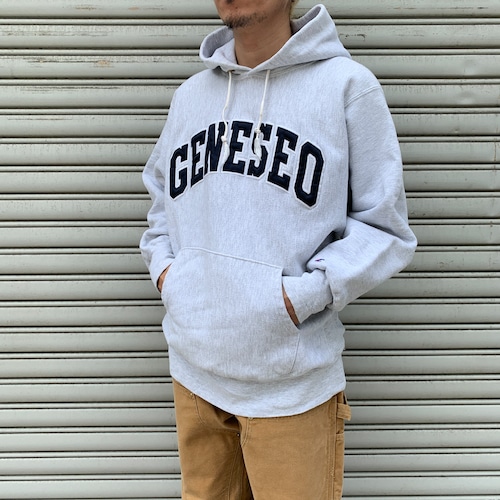 90s USA チャンピオン リバースウィーブパーカー カレッジスウェット XL