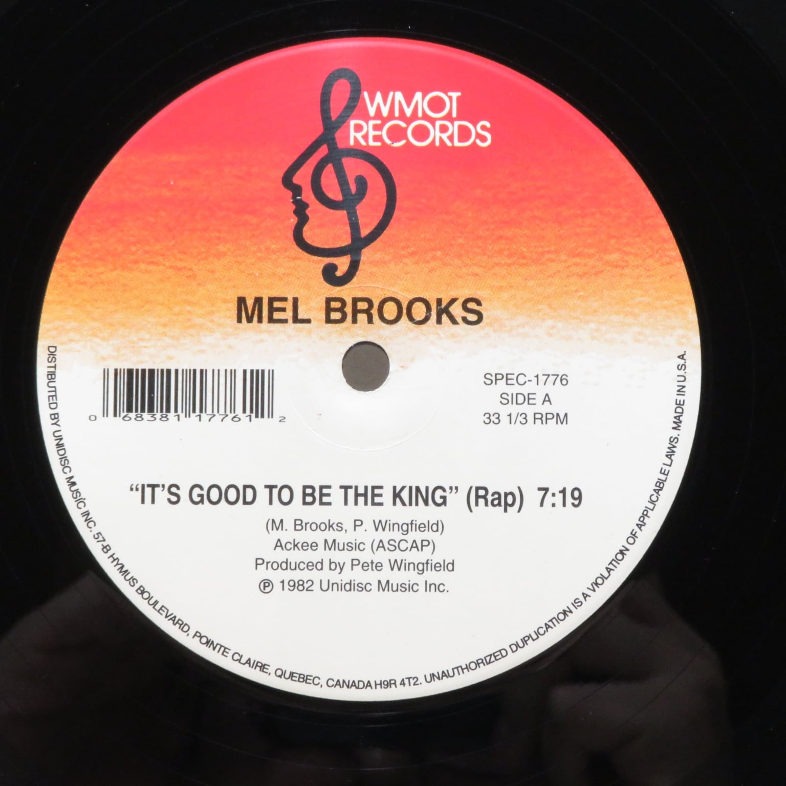 Mel Brooks / It's Good To Be The King [SPEC-1776] - 画像3