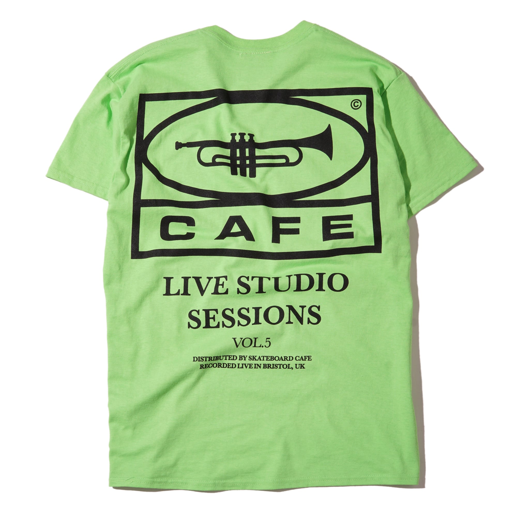 SKATEBOARD CAFE / 45 TEE LIME | THE NEWAGE CLUB