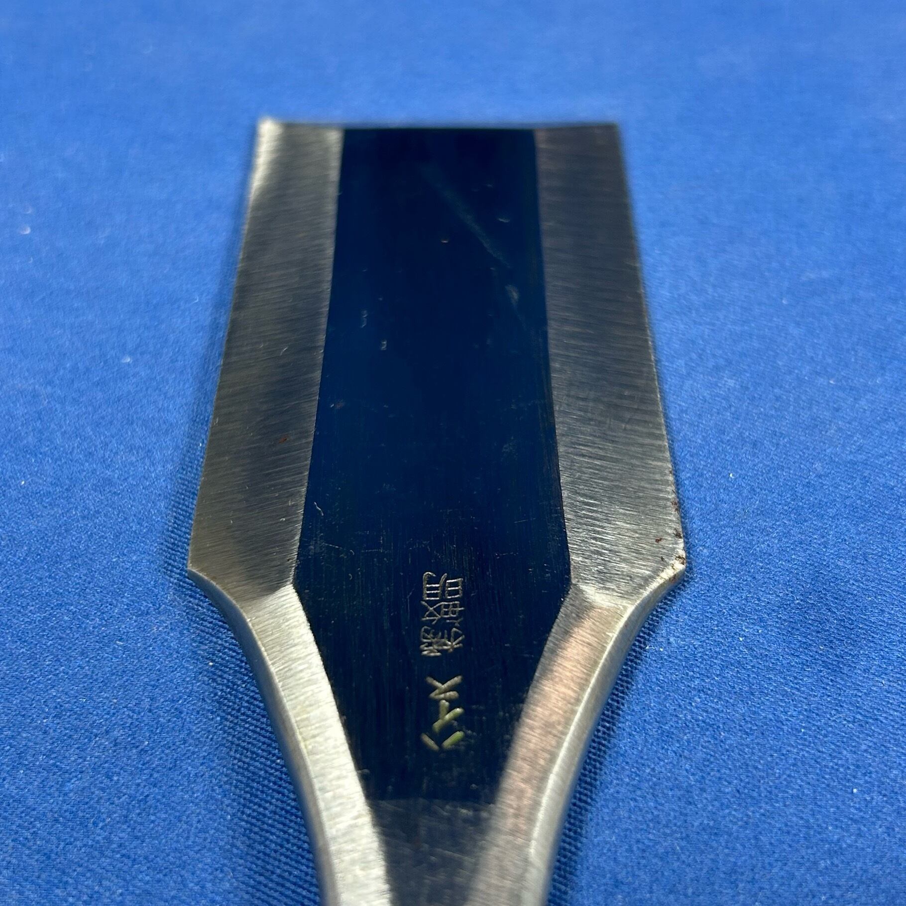 橘敏明 本突き鑿(薄鑿) ダメ切 三ツ裏 寸六/48mm【中古買取/長期保管品