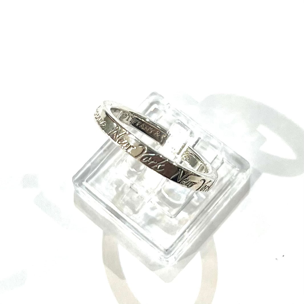 指輪 シルバーリング　ティファニー　　14号 TIFFANY&Co.（ティファニー） 14号 リング・指輪 トリプル ラビング