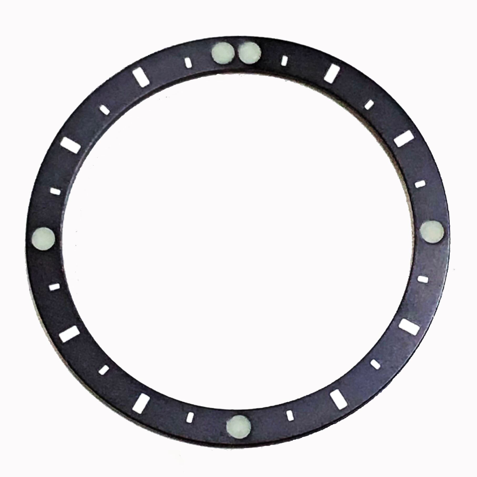 純正デザイン セラミックベゼルインサート（ブラック）for SEIKO SBZI