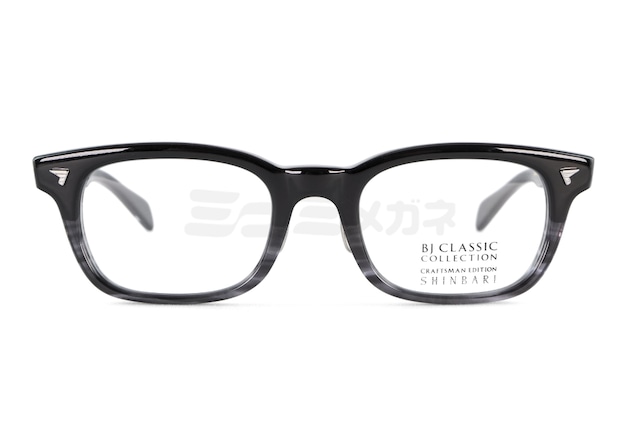 BJ CLASSIC メガネ SHINBARI SH-CE503A MP C-110-15T スクエア 芯張り外 セルロイド チタン ヴィンテージ レトロ クラシカル BJクラシック 鯖江 日本製 正規品-2枚目
