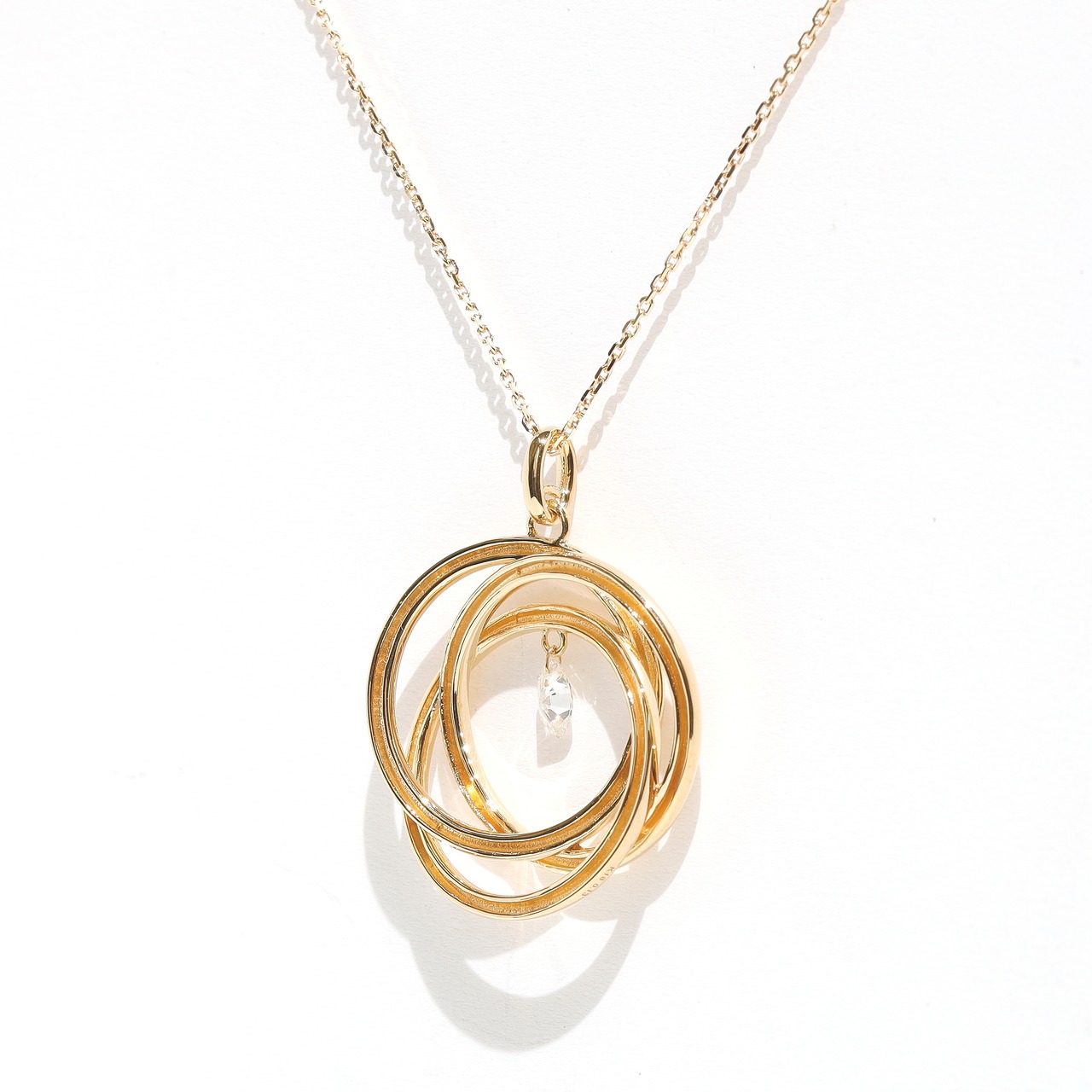 ダイヤモンドデザイン ネックレス K18 / 0.130ct