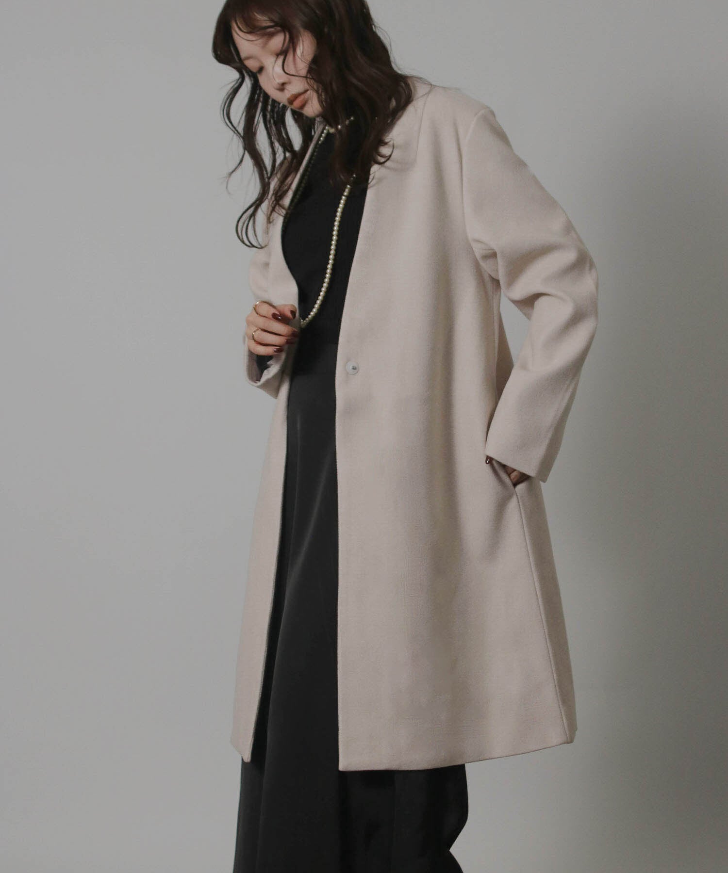 ノーカラーコート | SocialGIRL（ソーシャルガール公式）