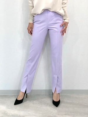 フロントスリットパンツ