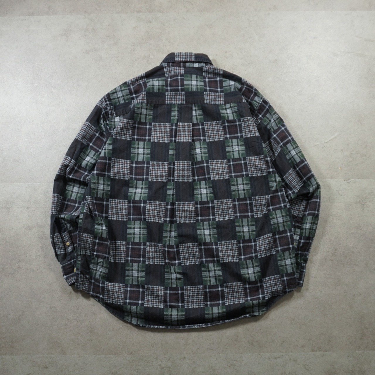 90s DOCKERS plaid shirt M相当 古着 - 2