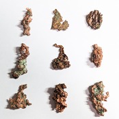 自然銅 アメリカ産 原石 【ランダムピックアップ】