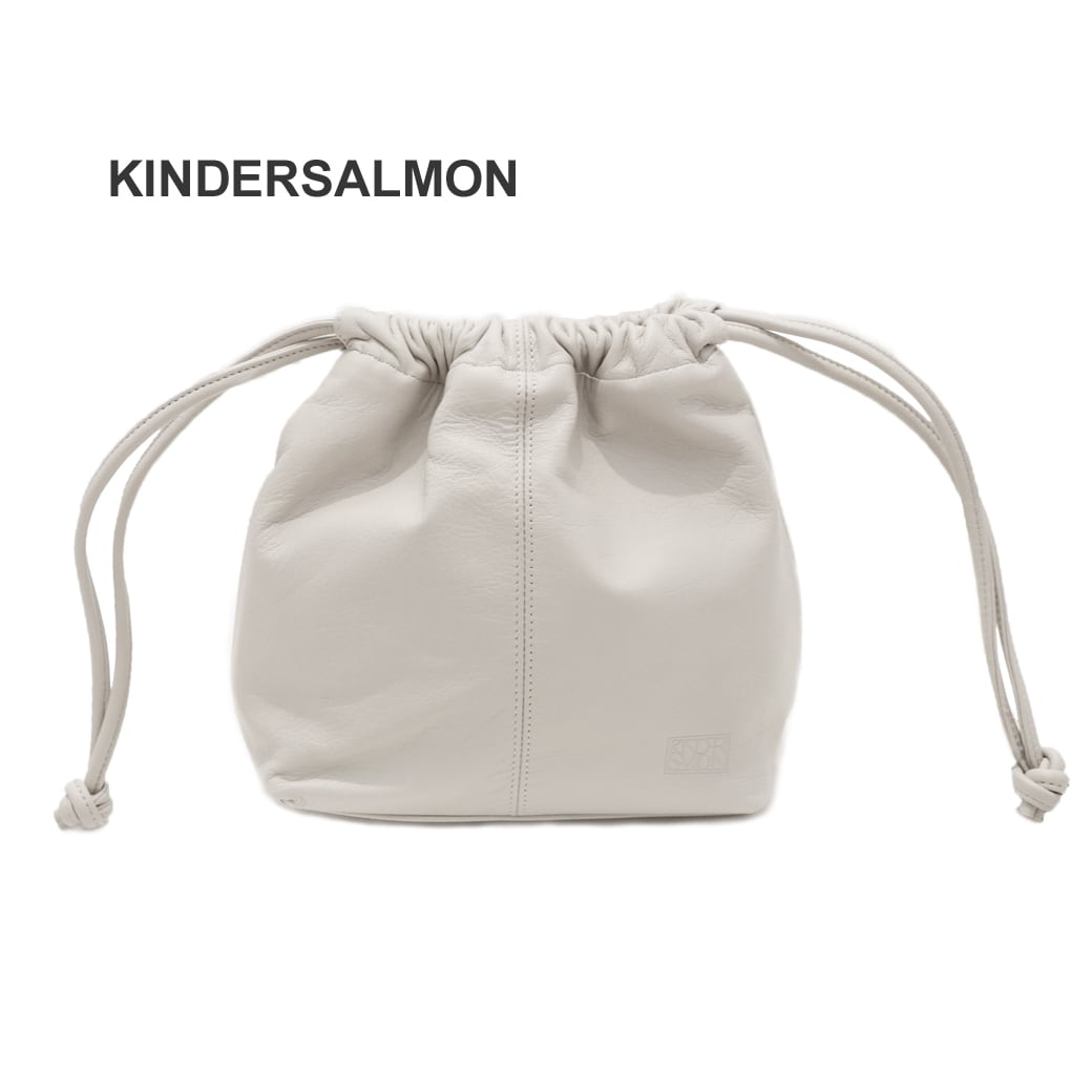 コットン100％KINDERSALMON キンダーサルモン　23SS トップハンドルバッグ